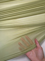 4 Way Stretch Power Mesh Olive Green