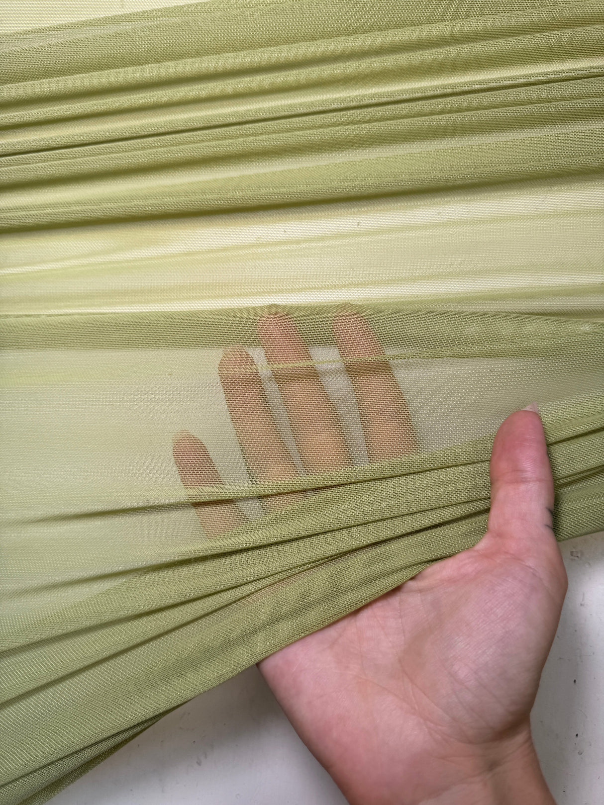 4 Way Stretch Power Mesh Olive Green