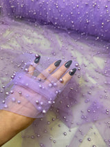 Pearl Tulle Lavender