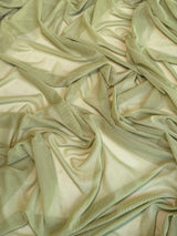 4 Way Stretch Power Mesh Olive Green