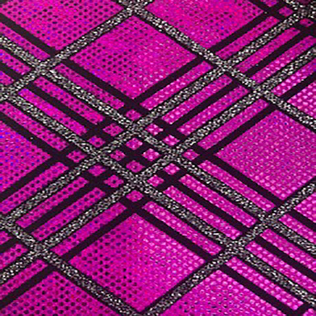 Nylon Spandex Hologram Flocking Glitter Fabric 60"