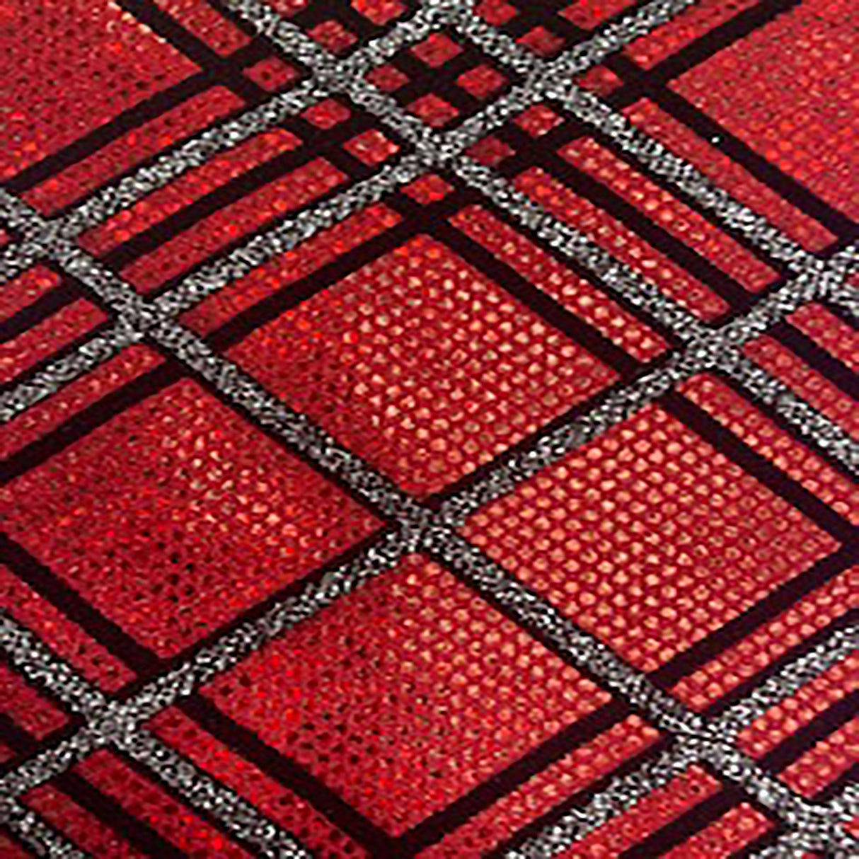 Nylon Spandex Hologram Flocking Glitter Fabric 60"