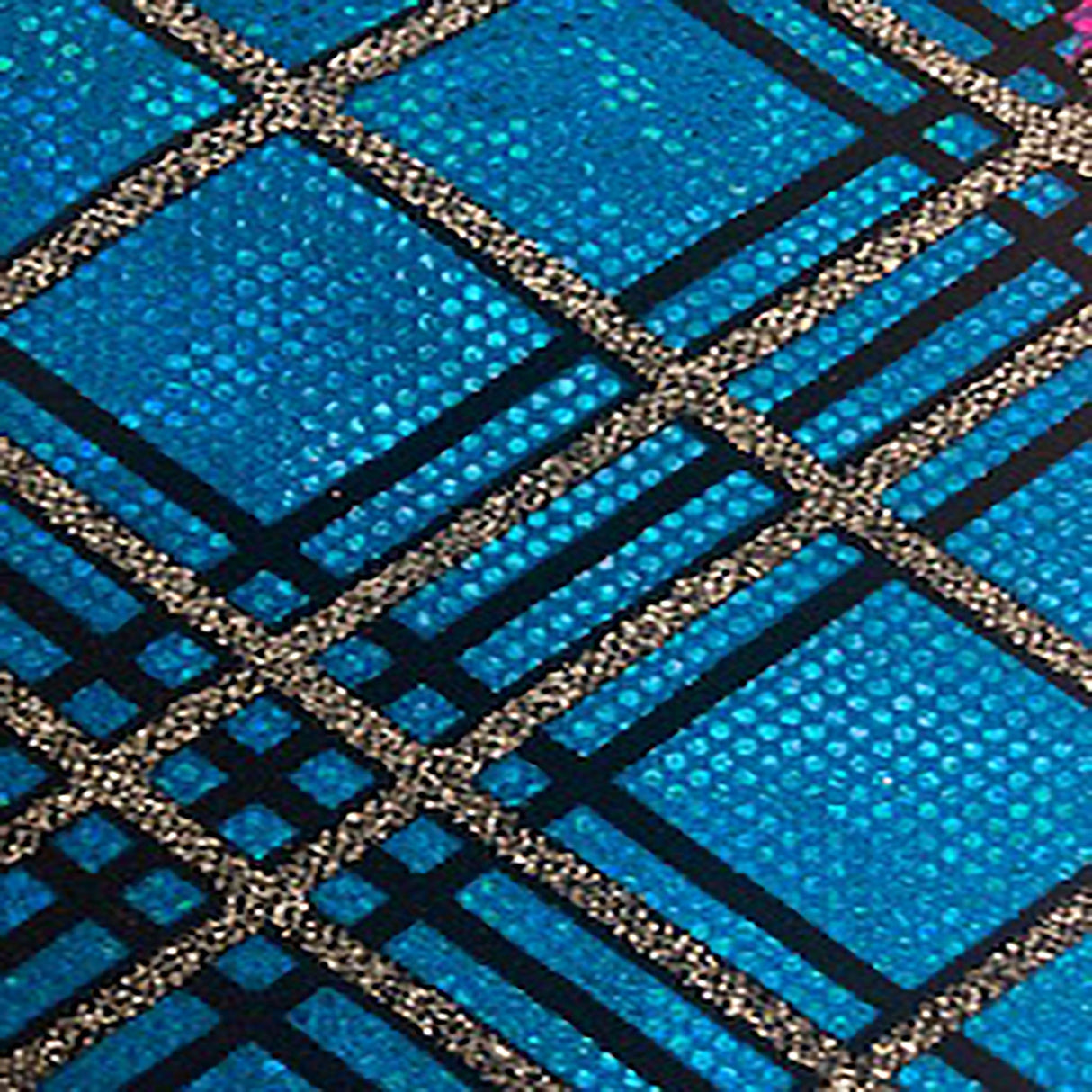 Nylon Spandex Hologram Flocking Glitter Fabric 60"