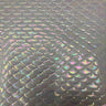 Polyester Spandex Shell Fabric Iridescent Foil 60"