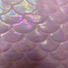 Polyester Spandex Shell Fabric Iridescent Foil 60"