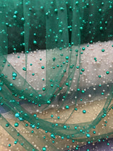 Pearl Tulle Green