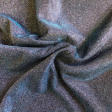 Holographic Shimmer Lurex Glitter Rayon Fabric - Holographic Glitter, 60" Width (1 Yard)