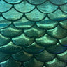 Polyester Spandex Shell Fabric Iridescent Foil 60"