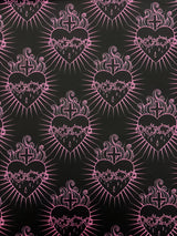 Sacred Heart Polyester Spandex Fabric - Sacred Heart Print, 58/60" Width (1 Yard)