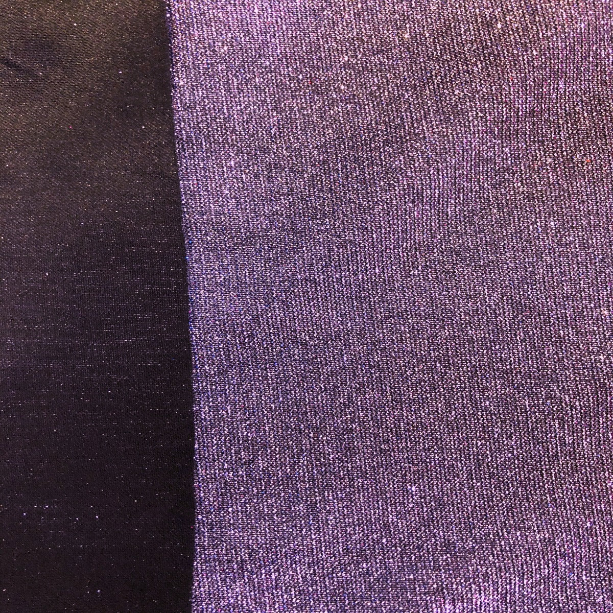 Holographic Shimmer Lurex Glitter Rayon Fabric - Holographic Glitter, 60" Width (1 Yard)