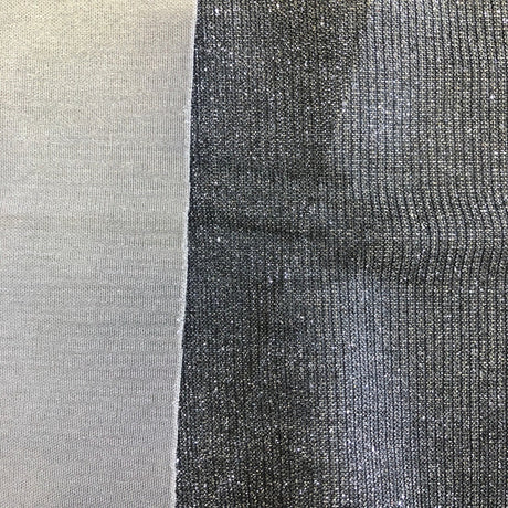Holographic Shimmer Lurex Glitter Rayon Fabric - Holographic Glitter, 60" Width (1 Yard)