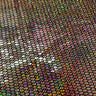 Honeycomb Sequin Nylon Metallic Spandex Fabric 60"