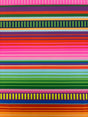 Bold Rainbow Striped Polyester Spandex Fabric - Rainbow Stripes, 58"/60" Width (1 Yard)