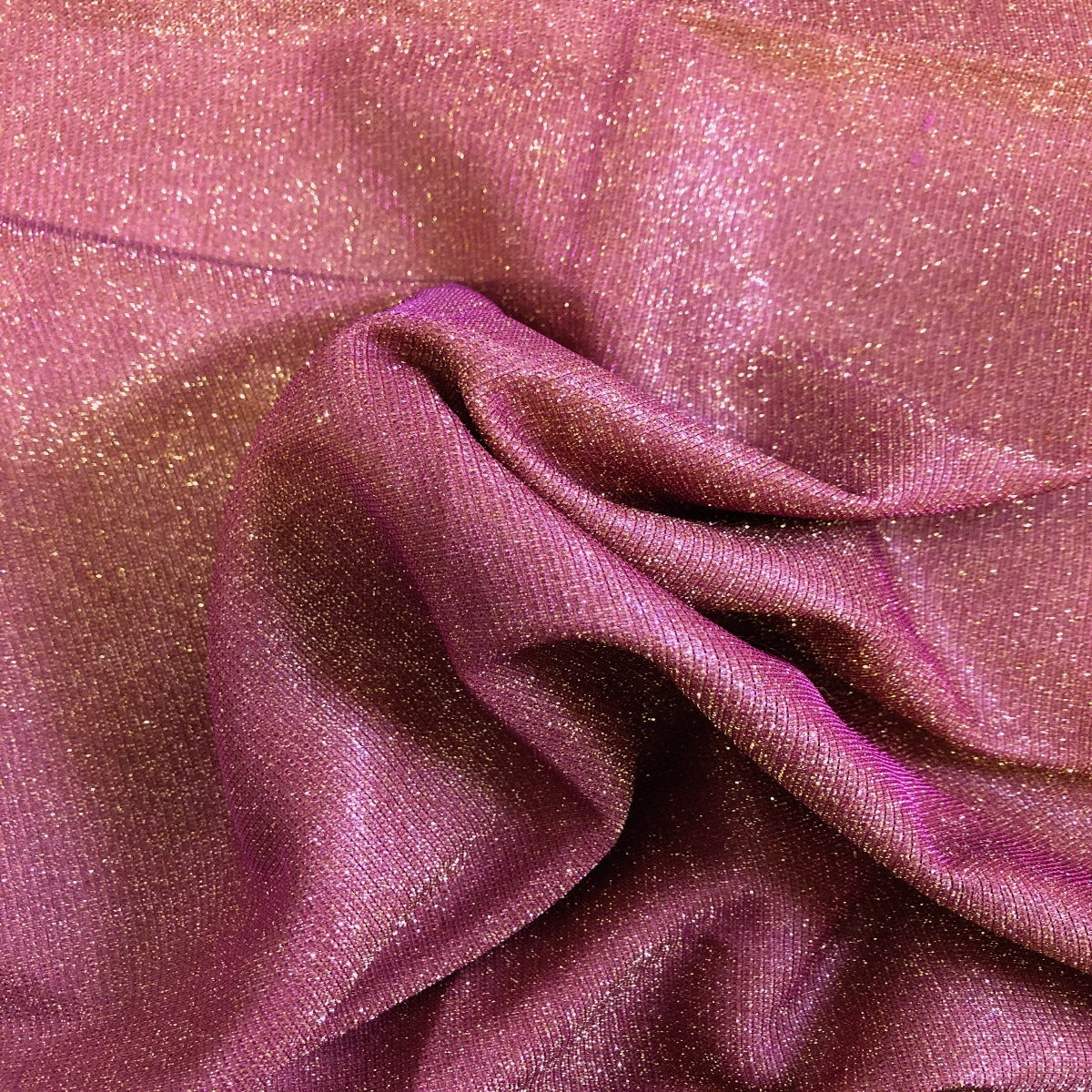 Holographic Shimmer Lurex Glitter Rayon Fabric - Holographic Glitter, 60" Width (1 Yard)