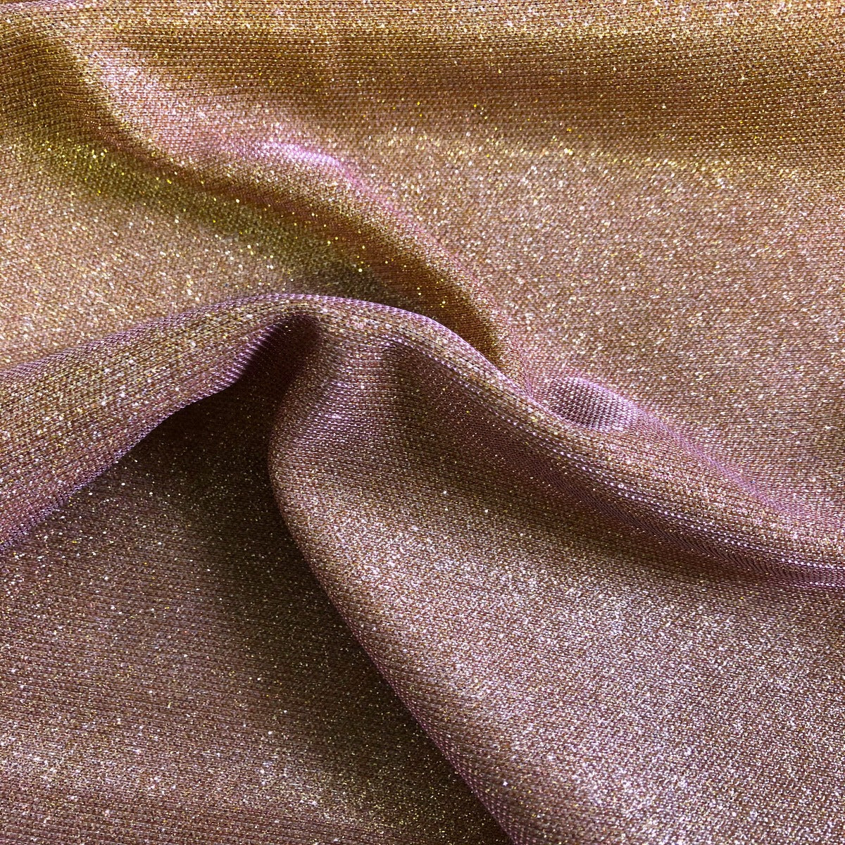 Holographic Shimmer Lurex Glitter Rayon Fabric - Holographic Glitter, 60" Width (1 Yard)