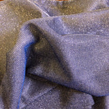 Holographic Shimmer Lurex Glitter Rayon Fabric - Holographic Glitter, 60" Width (1 Yard)