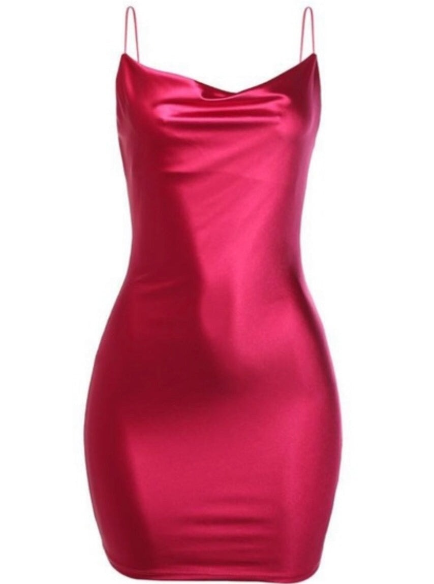 Shiny Nylon Spandex Wine