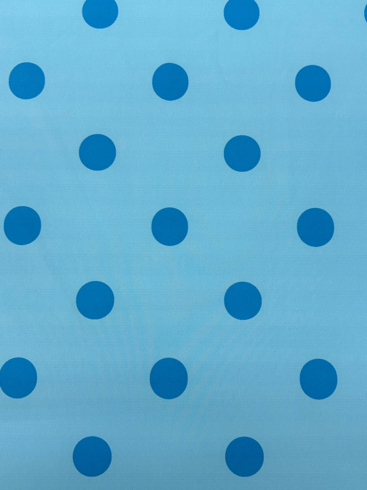 Blue Polka Dot Spandex Fabric - Blue Polka Dot, 58"/60" Width (1 Yard)