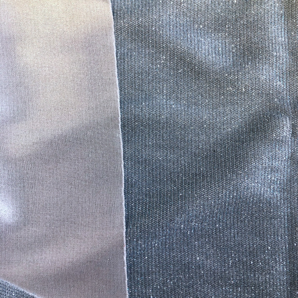 Holographic Shimmer Lurex Glitter Rayon Fabric - Holographic Glitter, 60" Width (1 Yard)