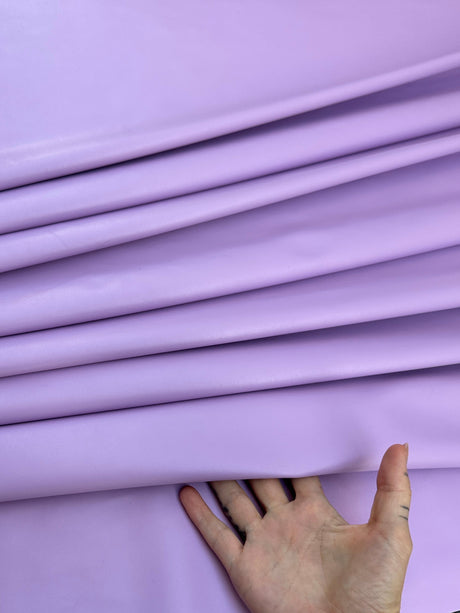 Lavender Stretch Faux Leather