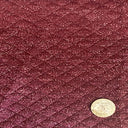 Metallic Lurex Spandex Diamond Quilt Fabric