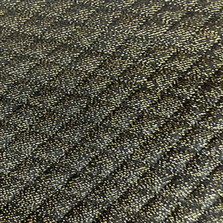 Metallic Lurex Spandex Diamond Quilt Fabric