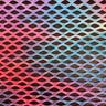 Poly Spandex Diamond Net Fabric 60" Tie-Dye Colors