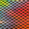 Poly Spandex Diamond Net Fabric 60" Tie-Dye Colors