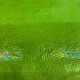 Nylon Spandex Rainbow Crystal Snake Fabric 60"
