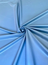 Stretch Faux Leather Dusty Blue