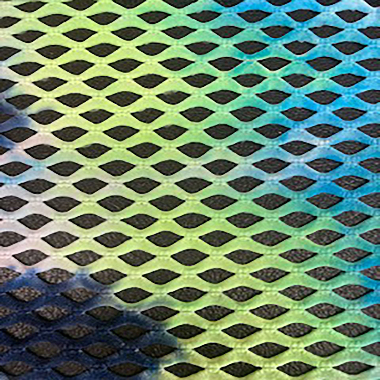 Poly Spandex Diamond Net Fabric 60" Tie-Dye Colors