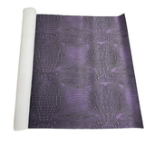 Faux Leather Vinyl Gator Fabric Two Tone
