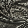 Polyester Velvet Fabric Pane Black 60" Width