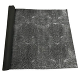 Faux Leather Vinyl Gator Fabric Two Tone