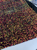 Multicolor Sequin Velvet