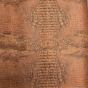 Mugger Two Tone Gator Faux Leather Vinyl Fabric - Two Tone Gator Pattern, 56" Width (1 Yard)
