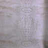Mugger Two Tone Gator Faux Leather Vinyl Fabric - Two Tone Gator Pattern, 56" Width (1 Yard)