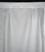 Ie Faitaga 100 Percent Polyester Fabric - Black And White, 14 Sizes, 2 Pockets (1 Piece)