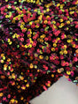 Multicolor Sequin Velvet