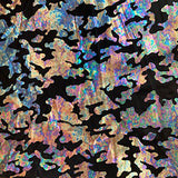 Polyester Spandex Camouflage Fabric 4-Way Stretch Black 60"