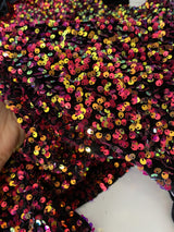 Multicolor Sequin Velvet