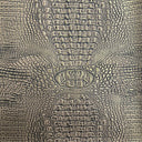 1 Yard Mugger Two Tone Gator Faux Leather Vinyl Fabric