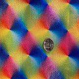 Rainbow Diamond Digital 4-Way Stretch Poly Spandex Fabric