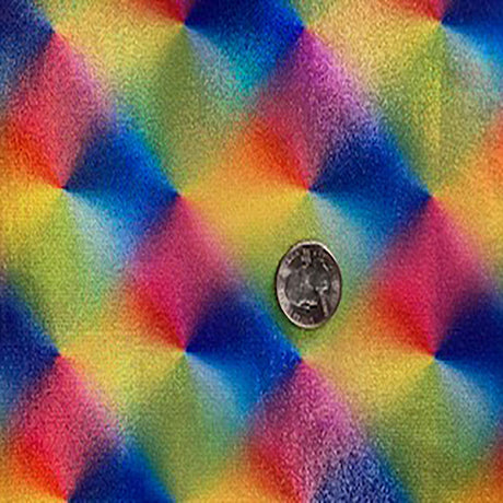 Rainbow Diamond Digital 4-Way Stretch Poly Spandex Fabric