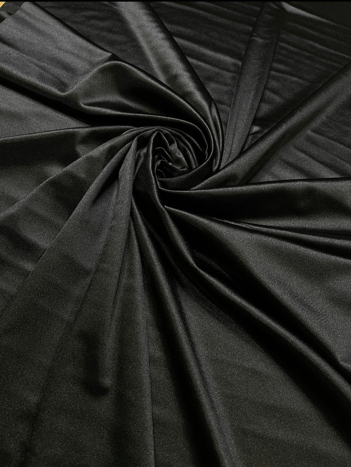 Shiny Nylon Spandex Black