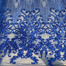 Stretch Sequins Damask Fabric
