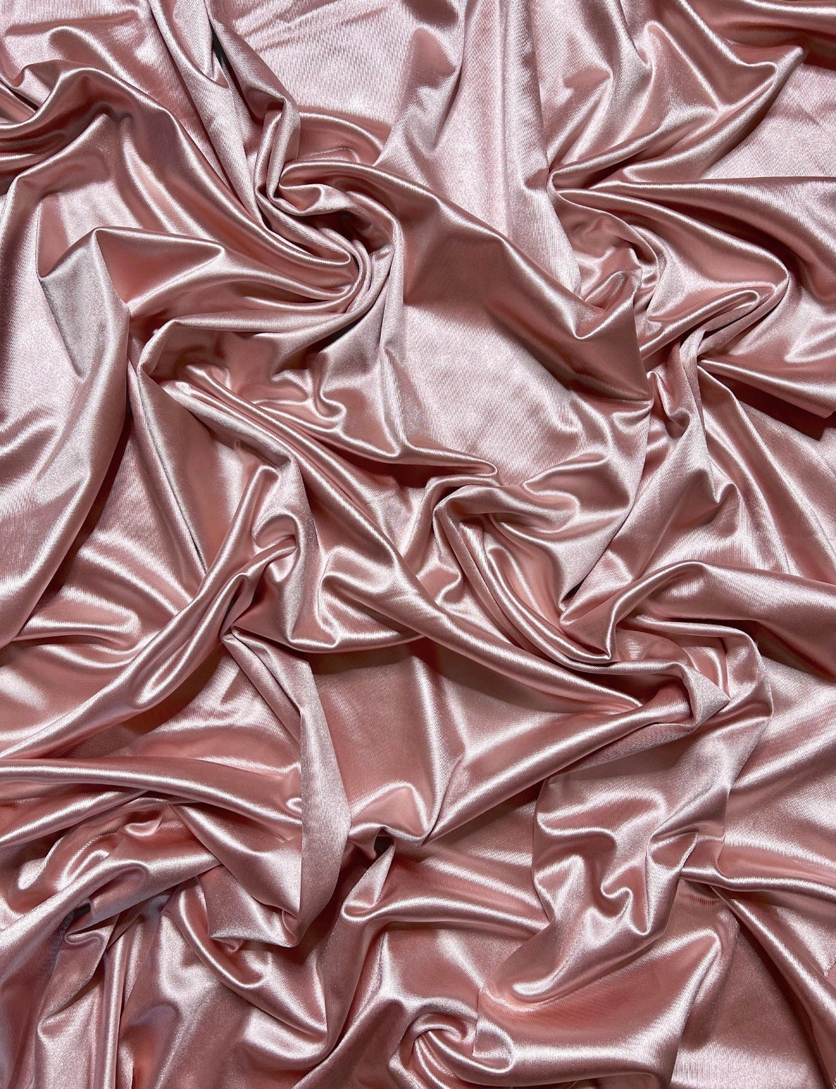 Shiny Nylon Spandex Blush Pink