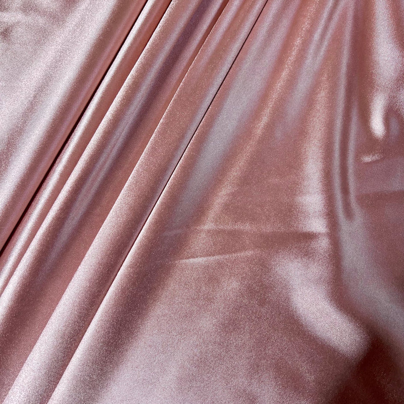 Shiny Nylon Spandex Blush Pink