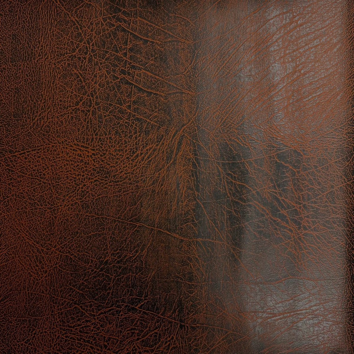 Vintage Distressed Faux Leather Suede Vinyl Fabric - Distressed Textured, 54" Width (1 Yard)