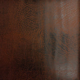Vintage Distressed Faux Leather Suede Vinyl Fabric - Distressed Textured, 54" Width (1 Yard)